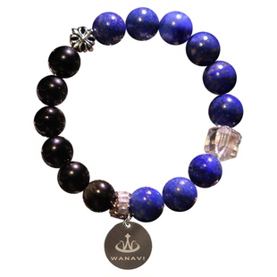 瓦萨比属性天然水晶木私人定制手串补缺水晶手链流年多宝首饰品女