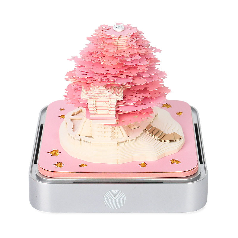 3D纸雕日历生日节日礼物