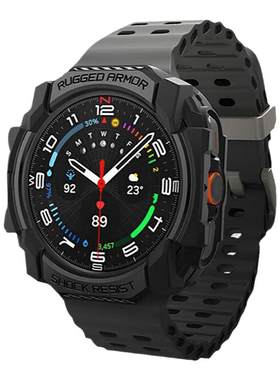 Spigen 适用于三星Watch Ultra手表保护壳Galaxy Ultra47mm智能运动防摔手表壳轻薄TPU保护套