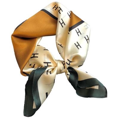 100%桑蚕丝丝巾中方巾百搭时尚