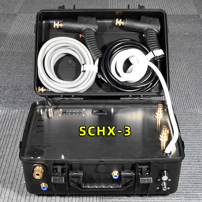 超静音无刷变频0-150公斤高压家电管道清洗机便携蒸汽热水吸火碱