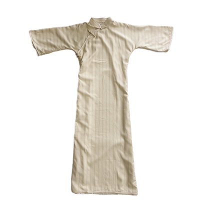 古法全开襟日常旗袍年轻款秋季