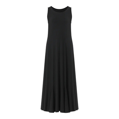 阿玛施26春夏新款一秒入夏小黑裙新款低调度假风百搭显瘦连衣裙女