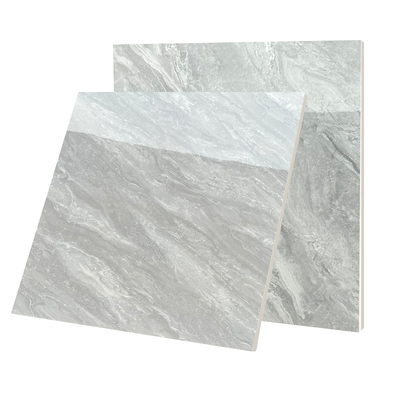 广东佛山简约灰色通体大理石客厅