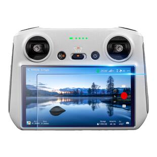 适用DJI大疆RC2带屏遥控器钢化膜Air3S屏幕保护Mini5迷你4Pro配件