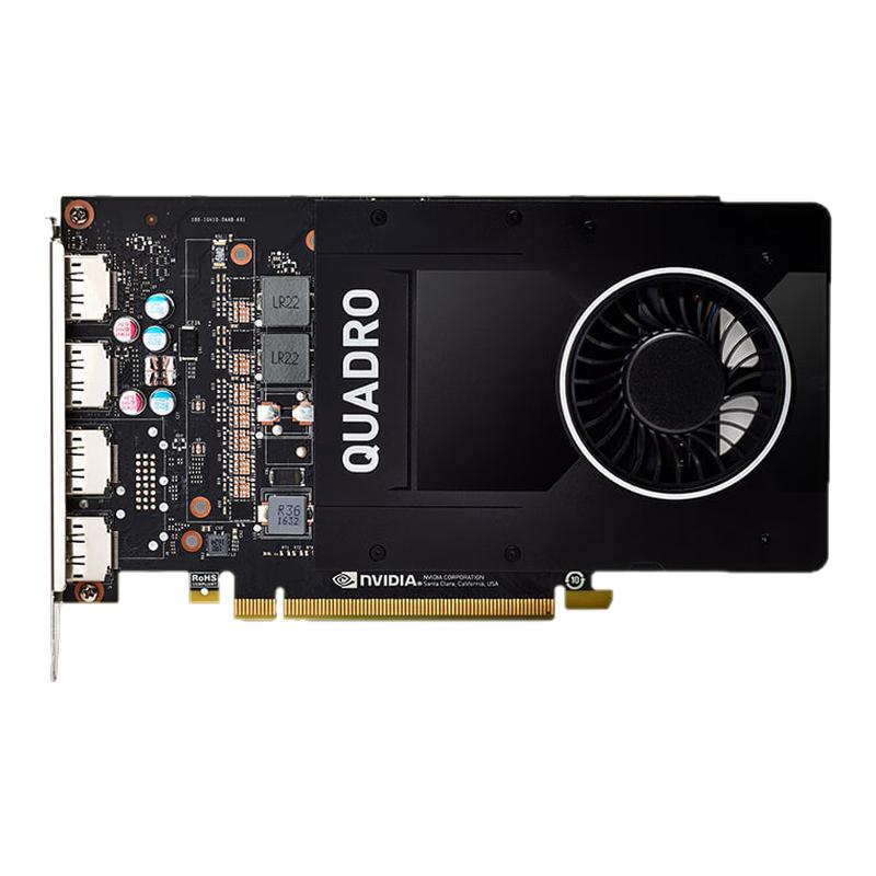 NVIDIAQuadro专业渲染人工技能设计师绘图工业显卡 P2200 5G盒包