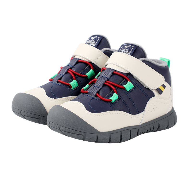 Dr.Kong江博士童鞋2025冬季新款加绒保暖户外儿童男女宝宝学步鞋