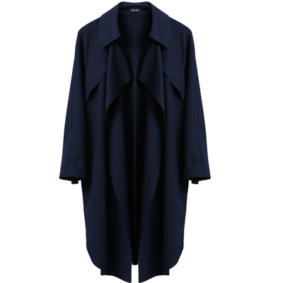 外贸出口女原尾单剪标大气风衣