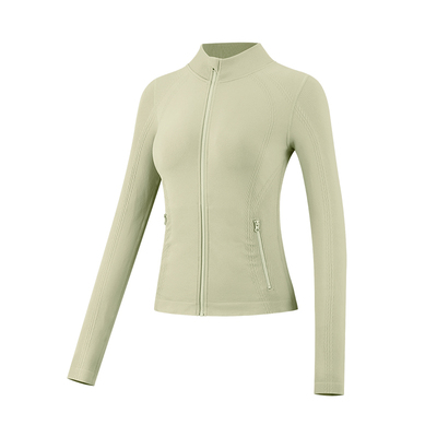 VfU一体织健身外套女高弹