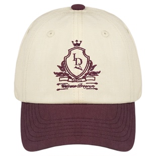 ideea点子点子「健康计划」老钱风拼色刺绣棒球帽 团