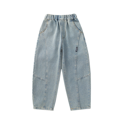 男童牛仔裤秋冬款2025新款