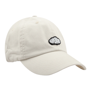 【杨紫同款】Ravenous/瑞伐 云朵胶标棒球帽弯檐帽男女同款帽子潮