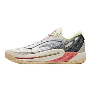 安踏狂潮6丨外场实战防滑耐磨专业低帮运动篮球鞋男112441106Q