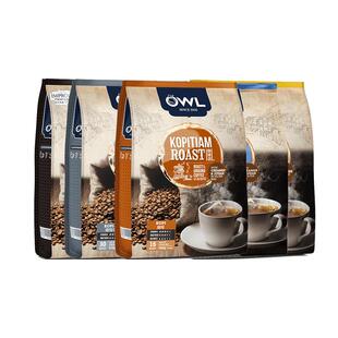 owl猫头鹰咖啡马来西亚进口速溶三合一研磨袋泡咖啡粉户外咖啡包
