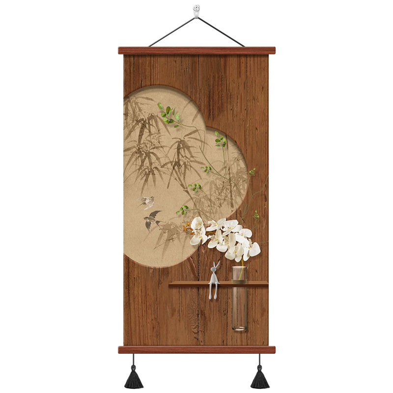 中古风客厅装饰画宋代美学