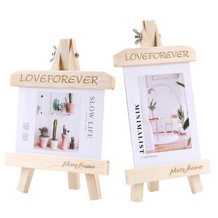 创意实木7寸5 6 8 1寸0 A4相框摆台洗照片刻字公司定制礼品礼物