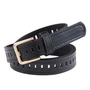 新款韩版女士腰带女式复古个性全孔裤带百搭学生牛仔裤休闲皮带女