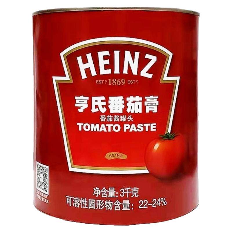 亨氏番茄膏3KG桶装高浓度番茄酱