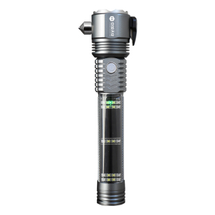 15合一汽车安全锤破窗神器多功能手电筒车用车载救援消防应急锤子