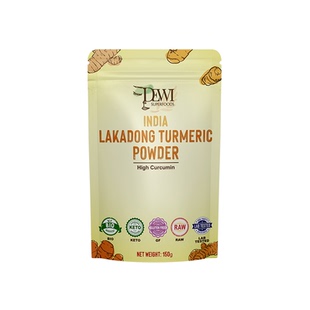 Dewi Superfoods黛维拉卡东姜黄粉印度Lakadong高姜黄素去炎冲饮