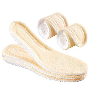 儿童运动保暖鞋垫加绒加厚冬季棉羊毛男童女童宝宝小孩专用秋冬