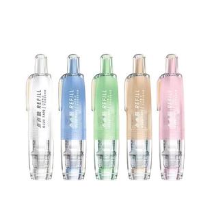 送本体 长立按动点点胶笔式双面高粘度无痕可换替芯学生手帐贴纸