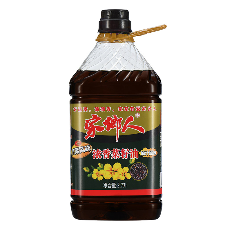 家乡人农家自榨家用纯正菜籽油