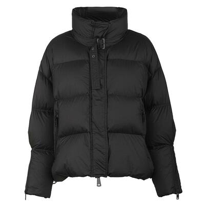 sdeer立领宽松短款羽绒服面包服