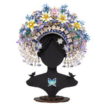 艺模簪花冠 3D立体拼图金属拼装模型手工DIY摆件潮玩具礼物送女友