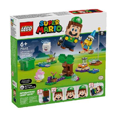 乐高与路易吉一起冒险积木