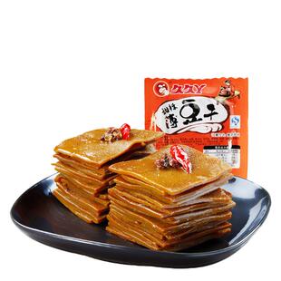 久久丫甜辣薄豆干手撕豆腐干麻辣香干卤味办公室休闲解馋小零食品