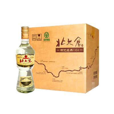 北大仓部优酱香白酒50度6瓶装