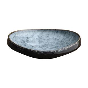 高颜值摆盘盘子高级感凉菜盘异形沙拉碗陶瓷餐盘日式商用酒店餐具