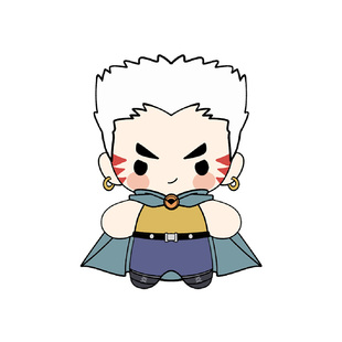 【海虎】漫画周边联名全国通用交通联合卡白首男玩偶 北京一卡通