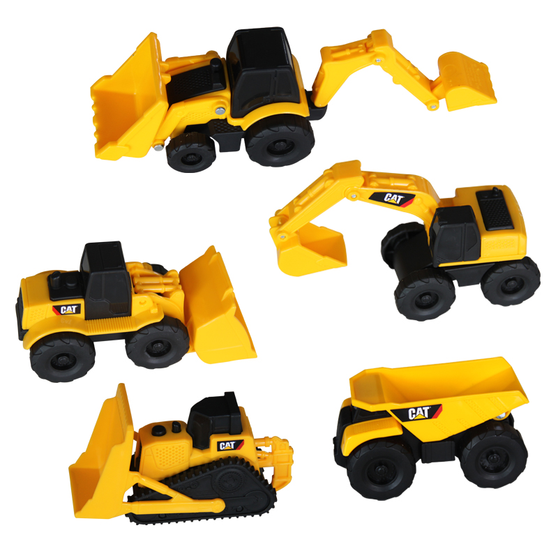卡特彼勒CAT工程車(chē)模挖土機(jī)推土機(jī)挖掘機(jī)運(yùn)泥車(chē)沙灘戲水兒童玩具