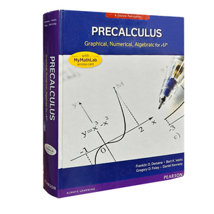 Pearson  PRECALCULUS  Graphical,Numerical,Algebraic for AP 培生出版社 预备微积分