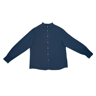 【品牌福利区】CHARLES TYRWHITT修身汽油蓝圆点印花微弹免烫衬衫