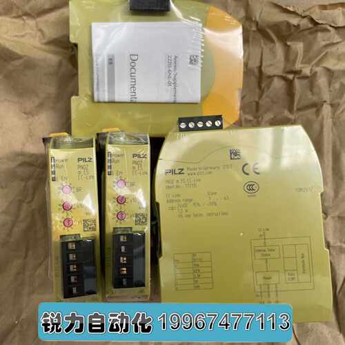 议价全新德国皮尔兹Pilz安全继电器 PNOZ m ES CC-Link 订货号772