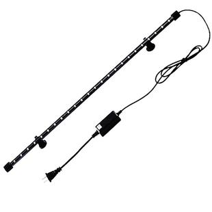 纯白变色鱼缸灯led防水超亮三色全光谱增艳灯水族箱照明灯赏鱼灯