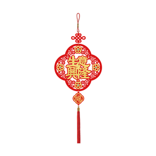 2026马年新款生意兴隆挂饰店铺招财挂件新年开业装饰玻璃门上挂件