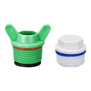 PPR堵头4分6分1寸水管内丝堵帽外丝堵封口手拧堵塞头免生料带管堵