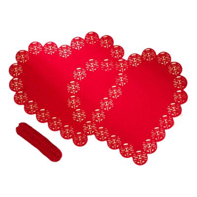 结婚旺仔喜字贴客厅茶几喜庆摆件