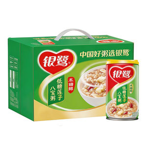 银鹭低糖莲子八宝粥360g*12罐
