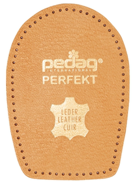 PEDAG牛皮减震后跟垫脚后跟疼痛