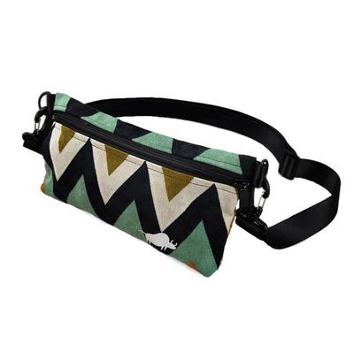 DUSTGO 落袋为安 胸包斜挎包男小包潮ins百搭手机腰包小容量小众设计感单肩包潮牌