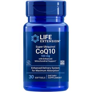 沿寿LIFE泛醇辅酶q10美国原装进口200mg还原型q10辅酶coq10保健品