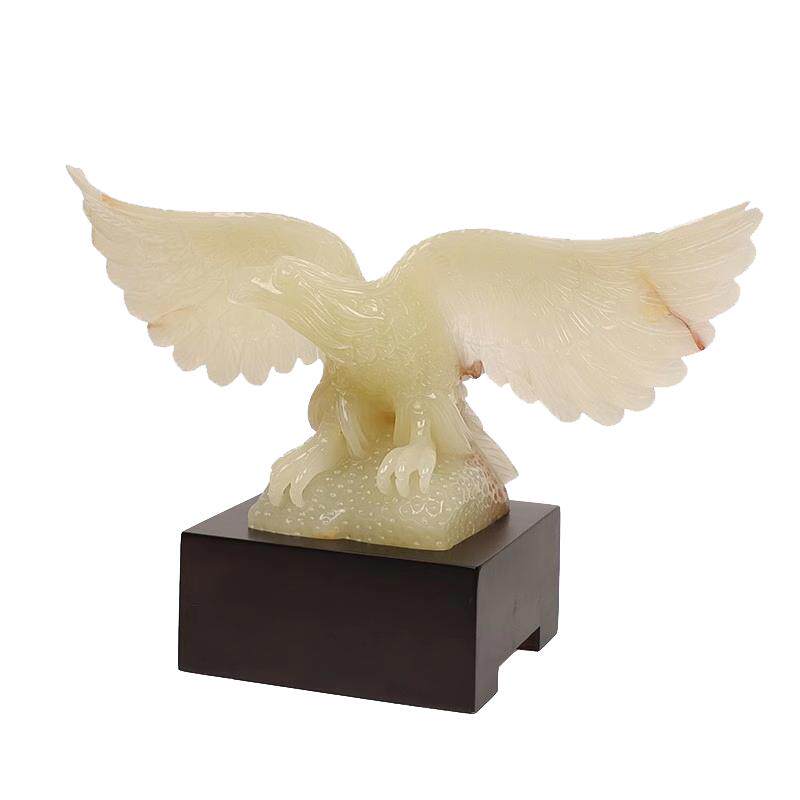 宫庭匠师天然玉石大展宏图摆件