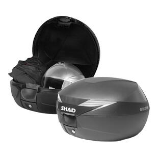 SHAD夏德摩托车尾箱适用本田PCX 光阳CT250后备箱踏板电动车SH39