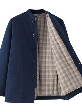 唐装棉袄加厚保暖棉服可拆卸内里