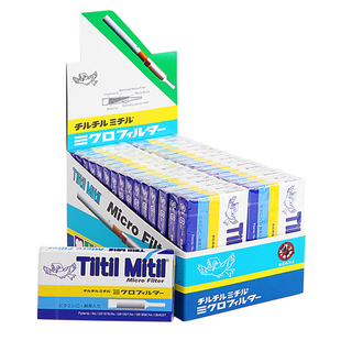 Tiltil Mitil日本原装进口蓝鸟烟嘴过滤器小鸟男士一次性烟嘴300